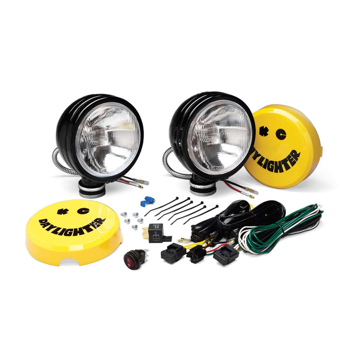 KC HiLiTES | 6" Daylighter Halogen - 2-Light System - 100W Spread Beam