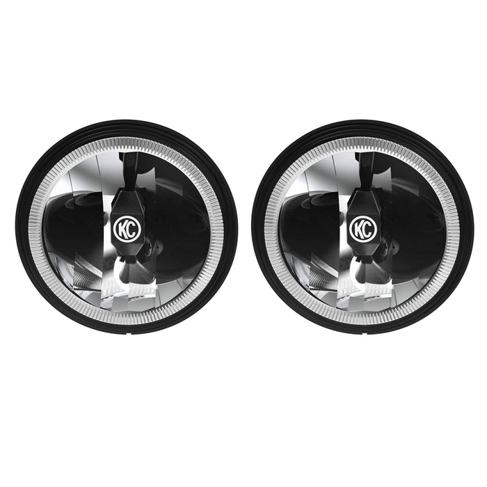 KC HiLiTES | 6" Gravity® LED G6 Inserts - Spot Beam- Pair