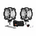 KC HiLiTES | 6" Gravity® Pro6 LED - Infinity Ring - 2-Light System - 20W Wide-40 Beam