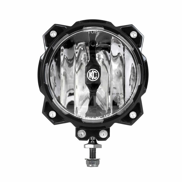 KC HiLiTES | 6" Gravity® Pro6 LED - Infinity Ring - Single Light - SAE/ECE - 20W Driving Beam