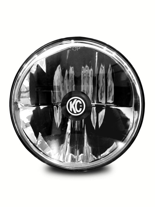 KC HiLiTES | 7" Gravity® LED DOT Headlight - Driving Beam - Single - Universal / 97-06 Jeep TJ