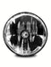 KC HiLiTES | 7" Gravity® LED DOT Headlight - Driving Beam - Single - Universal / 97-06 Jeep TJ