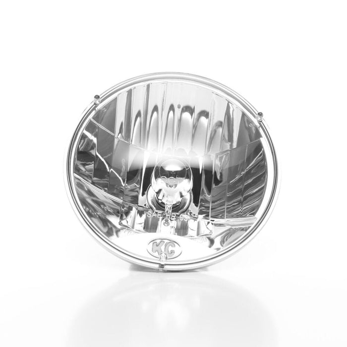 KC HiLiTES | 7" H4 DOT Halogen Headlights - Driving Beam - Pair - Universal / 97-06 Jeep TJ
