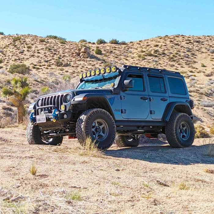 KC HiLiTES | Bracket Set - 50" Light Bar - Overhead Mount - Pair - for Jeep 4xe