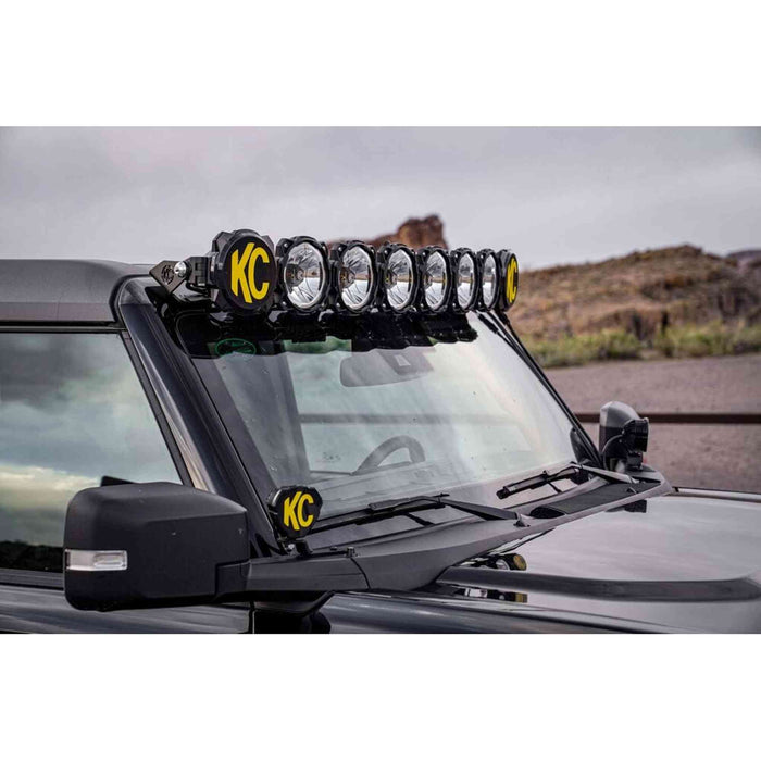 KC HiLiTES | Bracket Set - 50" Light Bar Overhead Mounts - Pair - for 21-24 Ford Bronco