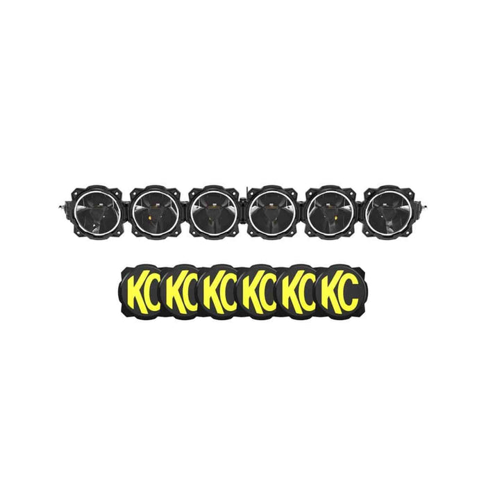KC HiLiTES | Bronco Bumper Mounted 39" Gravity® Titan™ LED Light Bar - 6-Light