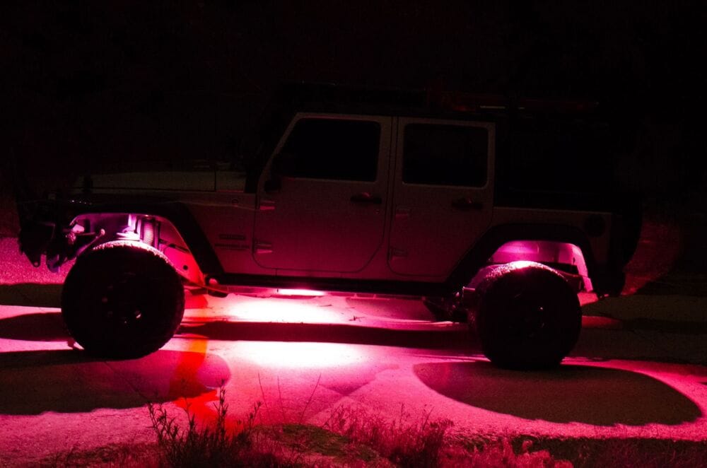 KC HiLiTES | C-Series RGB Multi-Color Multi-Use LED 6-Light System - 5W Flood Beam