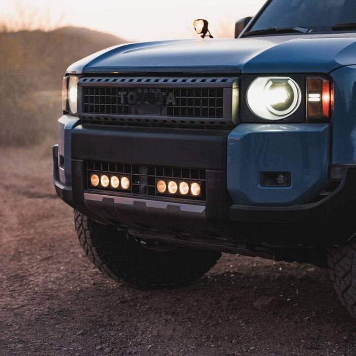 KC HiLiTES | Dual FLEX ERA® LED Light Bar Grille Mount - 24+ Toyota Land Cruiser
