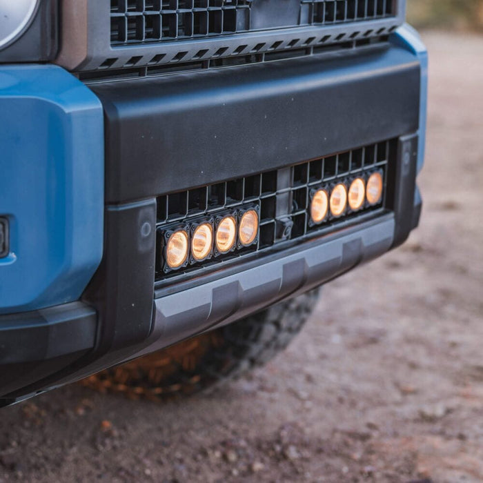 KC HiLiTES | Dual FLEX ERA® LED Light Bar Grille Mount - 24+ Toyota Land Cruiser