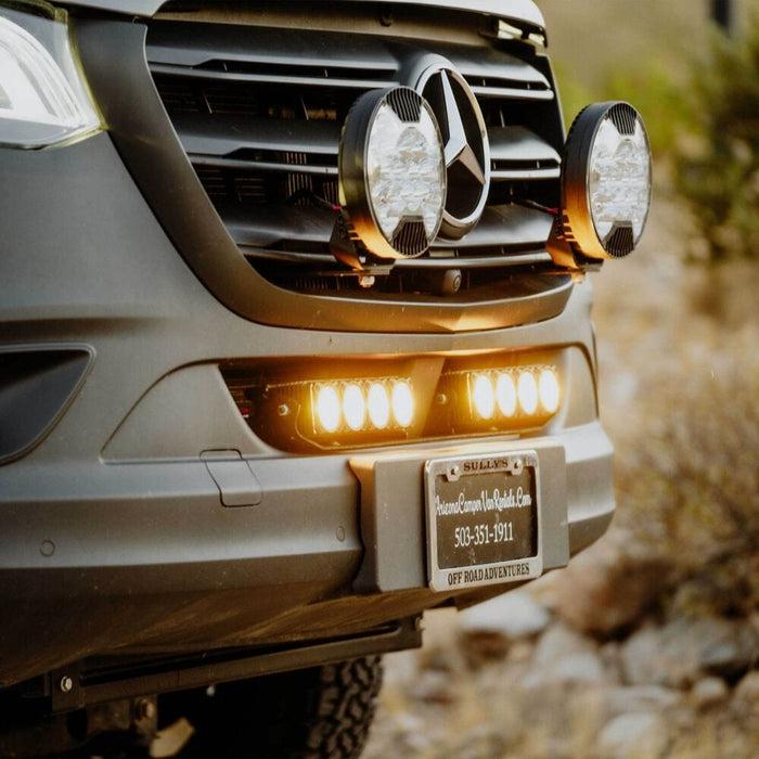 KC HiLiTES | Dual FLEX ERA® Light Bar Master Kit for Bumper/Grilles