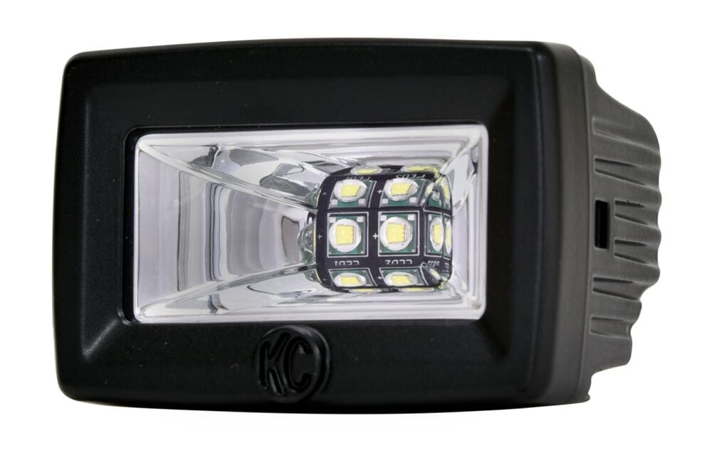 KC HiLiTES | F2" C-Series C2 LED - Single Light - 20W Flood Beam