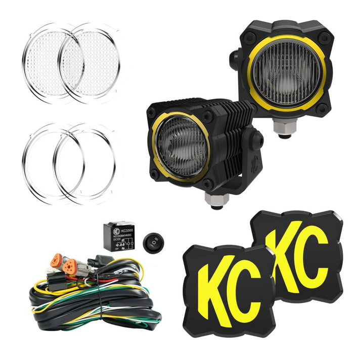 KC HiLiTES | FLEX ERA® 1 - 2-Light Master LED Light Pod Kit
