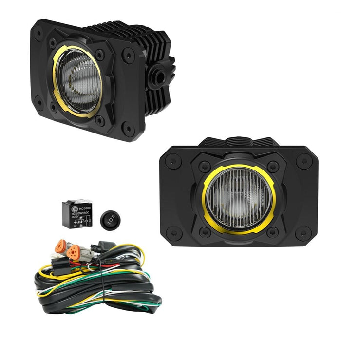 KC HiLiTES | FLEX ERA® 1 - Flush Mount Backup Light Kit