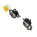 KC HiLiTES | FLEX ERA® 3 Dual Mode SAE Fog LED Light Pods - 2-Light Master Kit - Jeep JL/JT Sport Bumpers