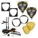 KC HiLiTES | FLEX ERA® 3 Dual Mode SAE Fog LED Light Pods - 2-Light Master Kit - Jeep Aftermarket Bumpers