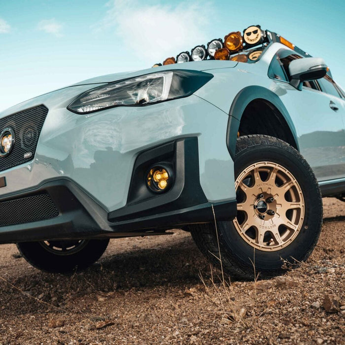 KC HiLiTES | FLEX ERA® 3 Dual Mode SAE Fog LED Light Pods - 2-Light Master Kit - Subaru Crosstrek/Forester