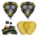 KC HiLiTES | FLEX ERA® 3 Dual Mode SAE Fog LED Light Pods - 2-Light Master Kit
