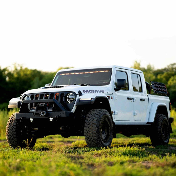 KC HiLiTES | FLEX ERA® 3 Dual Mode SAE Fog LED Light Pods - 2-Light Master Kit - Jeep Aftermarket Bumpers