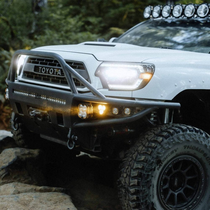 KC HiLiTES | FLEX ERA® 3 Dual Mode SAE Fog LED Light Pods - 2-Light Master Kit
