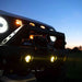 KC HiLiTES | FLEX ERA® 3 Dual Mode SAE Fog LED Light Pods - 2-Light Master Kit - Jeep Aftermarket Bumpers