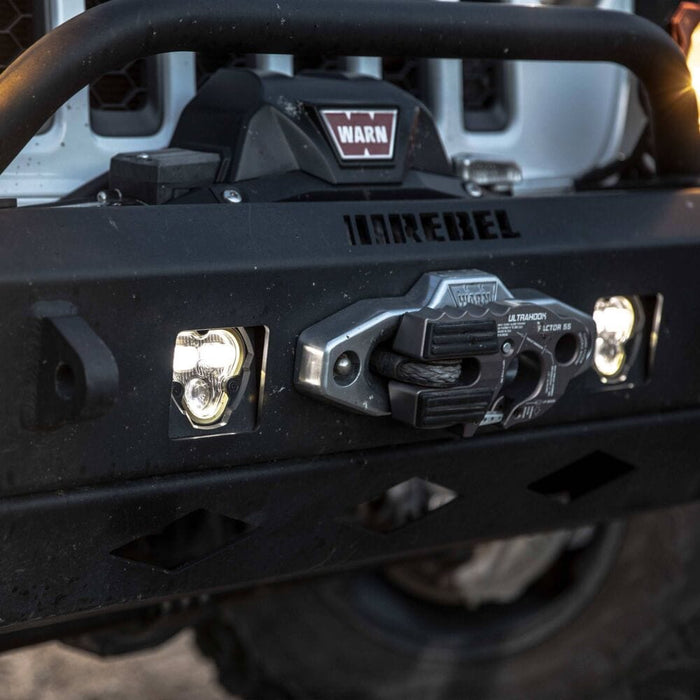 KC HiLiTES | FLEX ERA® 3 Dual Mode SAE Fog LED Light Pods - 2-Light Master Kit