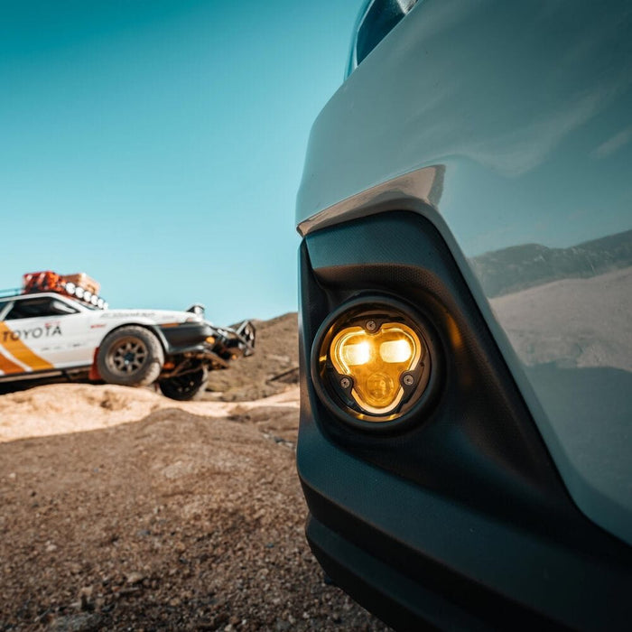 KC HiLiTES | FLEX ERA® 3 Dual Mode SAE Fog LED Light Pods - 2-Light Master Kit