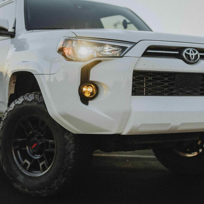 KC HiLiTES | FLEX ERA® 3 Dual Mode SAE Fog LED Light Pods - 2-Light Master Kit - Toyota Tacoma/4Runner/Tundra