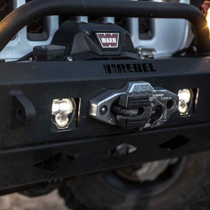 KC HiLiTES | FLEX ERA® 3 Dual Mode SAE Fog LED Light Pod - Single Light Master Kit