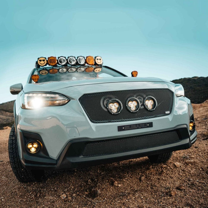 KC HiLiTES | FLEX ERA® 3 Dual Mode SAE Fog LED Light Pods - 2-Light Master Kit - Subaru Crosstrek/Forester