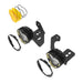 KC HiLiTES | FLEX ERA® 3 Dual Mode SAE Fog LED Light Pods - 2-Light Master Kit - Jeep JK/JL/JT Steel Bumpers