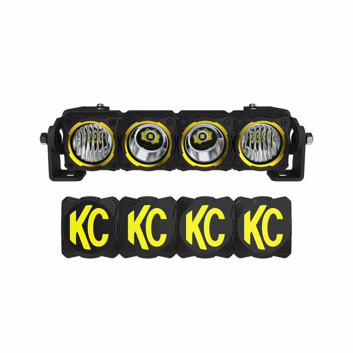 KC HiLiTES | FLEX ERA® LED Light Bar - 10" - Master Kit