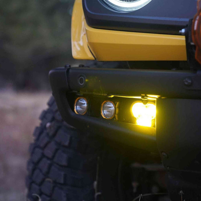 KC HiLiTES | FLEX ERA® SAE Fog Pocket Kit - 2021-Current Ford Bronco