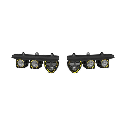 KC HiLiTES | FLEX ERA® SAE Fog Pocket Kit - 2021-Current Ford Bronco