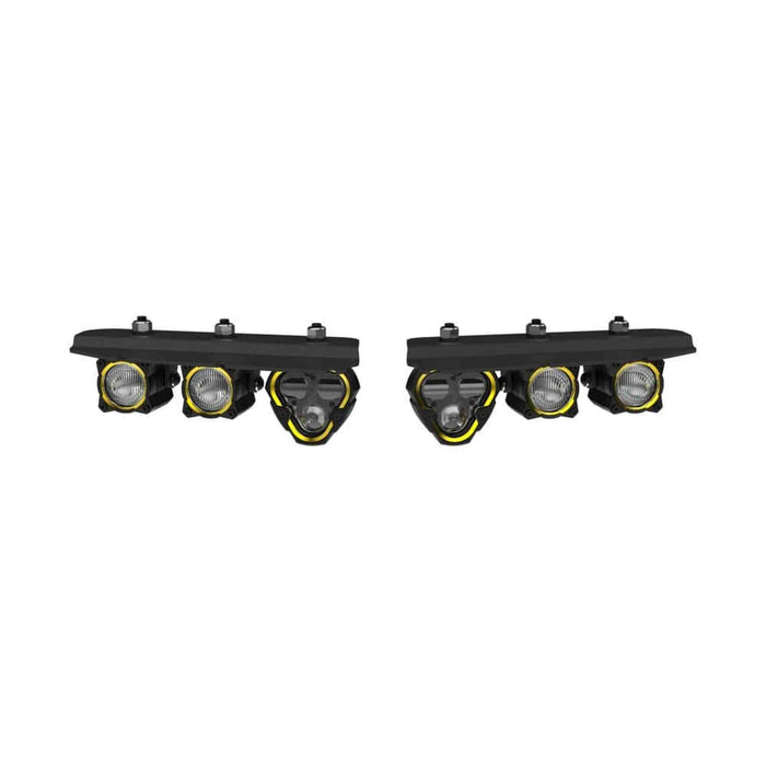 KC HiLiTES | FLEX ERA® SAE Fog Pocket Kit - 2021-Current Ford Bronco
