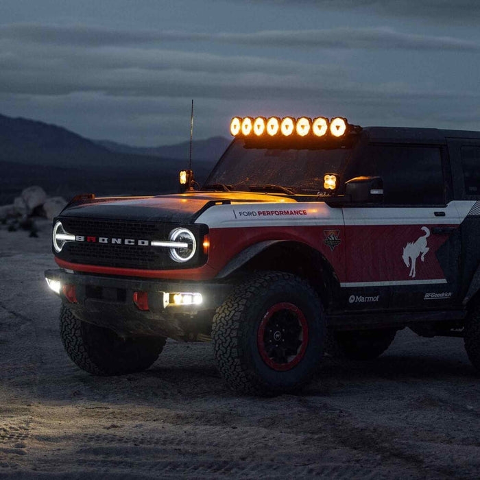 KC HiLiTES | Gravity Titan 50" LED Light Bar Overhead Kit for 2021-2026 Ford Bronco