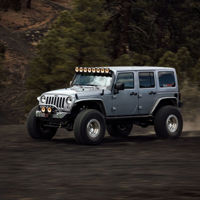KC HiLiTES | Gravity® Titan™Overhead Light Bar for Jeep Wrangler JK 2007-2018