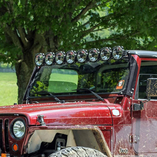 KC HiLiTES | Gravity® Titan™ Overhead Light Bar for Jeep Wrangler TJ 1997-2006
