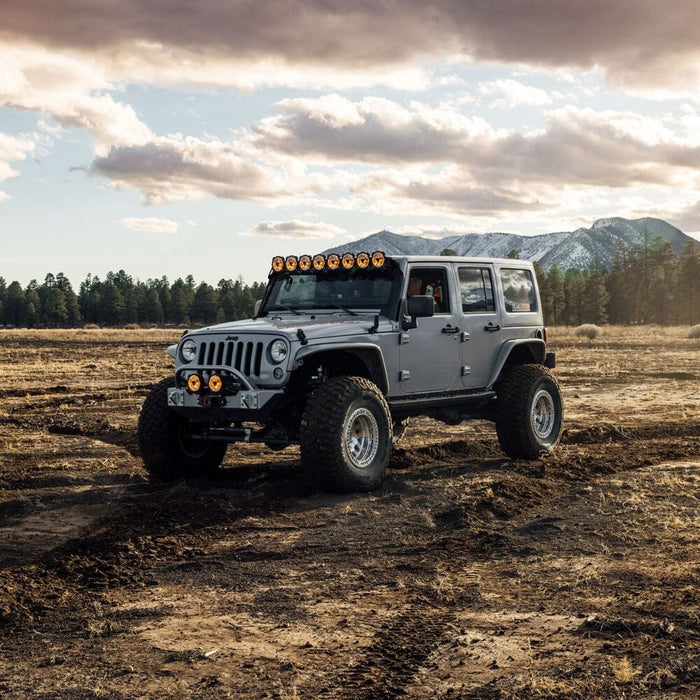KC HiLiTES | Gravity® Titan™Overhead Light Bar for Jeep Wrangler JK 2007-2018