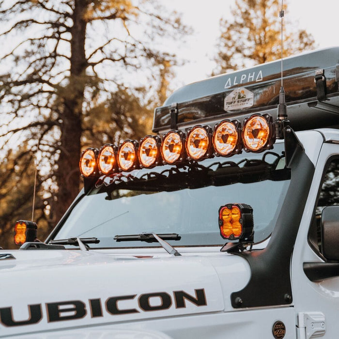 KC HiLiTES | Gravity® Titan™ Overhead Light Bar for Jeep Wrangler 392 & Gladiator Mojave 2020-2026
