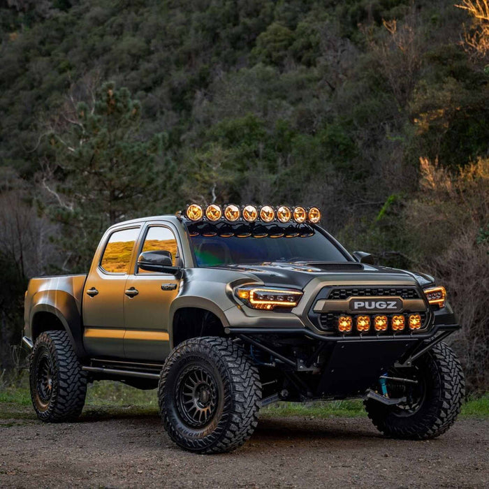 KC HiLiTES | Gravity® Titan™ Overhead Light Bar for Toyota Tacoma 2005-2023
