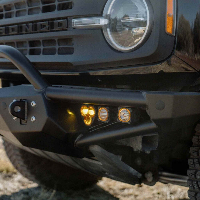 KC HiLiTES | Hybrid Front Bumper LED Light Kit - Off-Road System