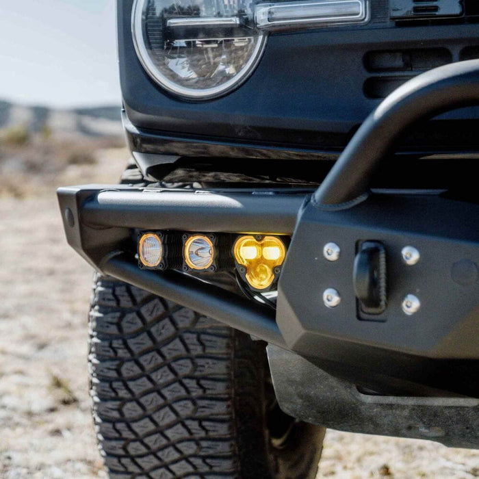 KC HiLiTES | Hybrid Front Bumper LED Light Kit - SAE System