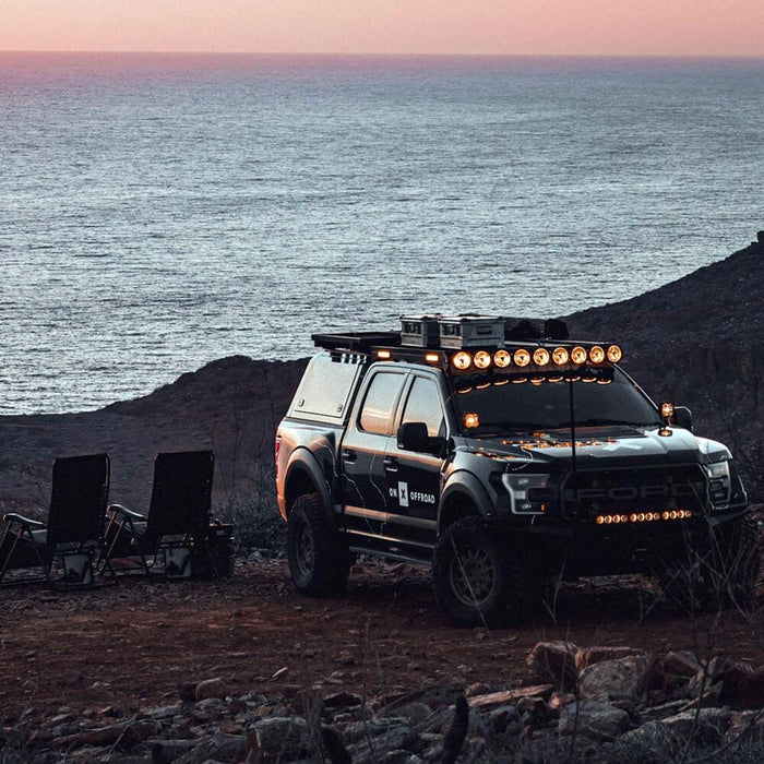 KC HiLiTES | Platform One™ Roof Rack with 360° Lighting - Ford F150/Raptor 2015-2026