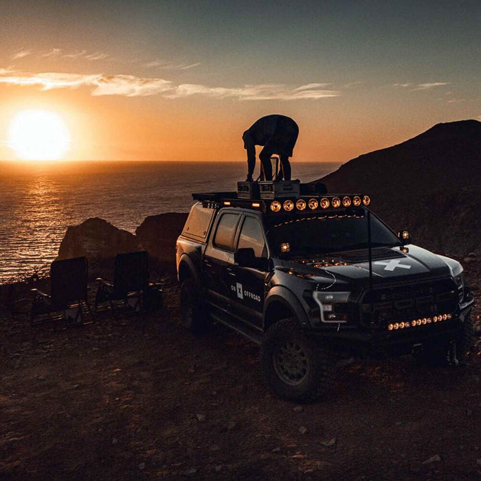 KC HiLiTES | Platform One™ Roof Rack with 360° Lighting - Ford F150/Raptor 2015-2026