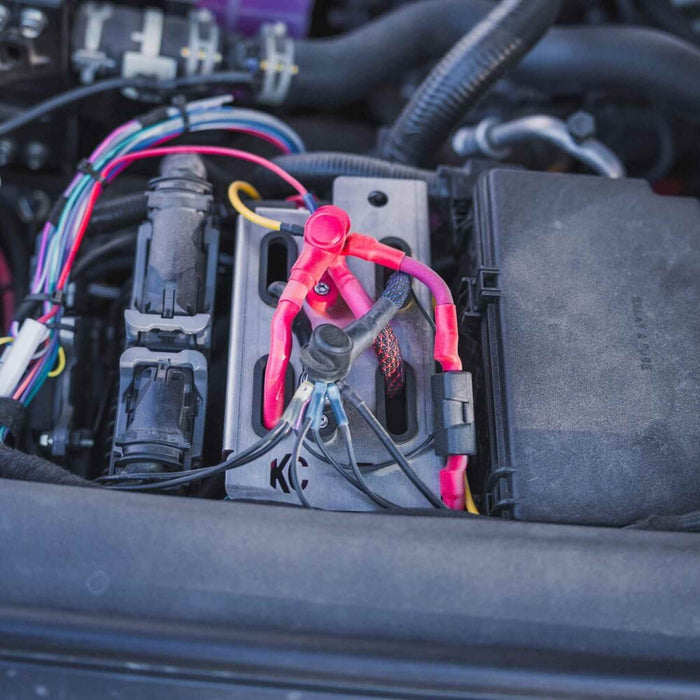 KC HiLiTES | Power Distribution Plate - 24-25 Toyota Land Cruiser Hybrid