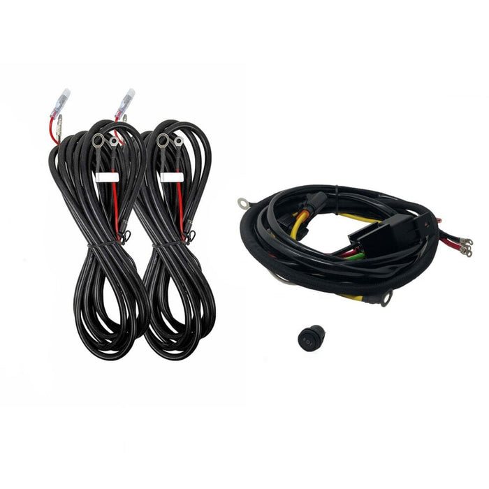 KC HiLiTES | Profile SideCast™ Four-Light Wiring Kit - Platform One™ - 05-23 Toyota Tacoma Double Cab