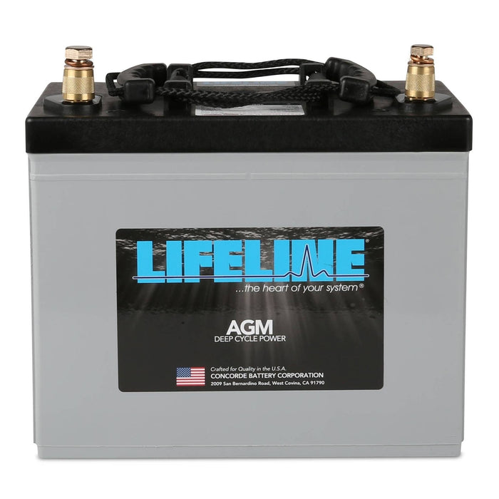 Lifeline | GPL-24T | 12v 80Ah Deep Cycle Sealed AGM Marine and Battery