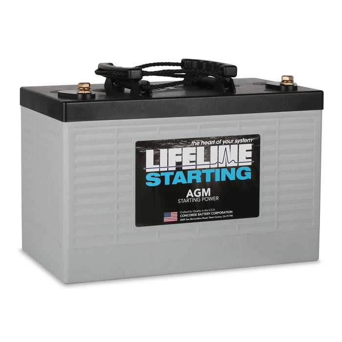 Lifeline | GPL-3100T 12V 100Ah AGM RV/Marine Motor Starting Battery