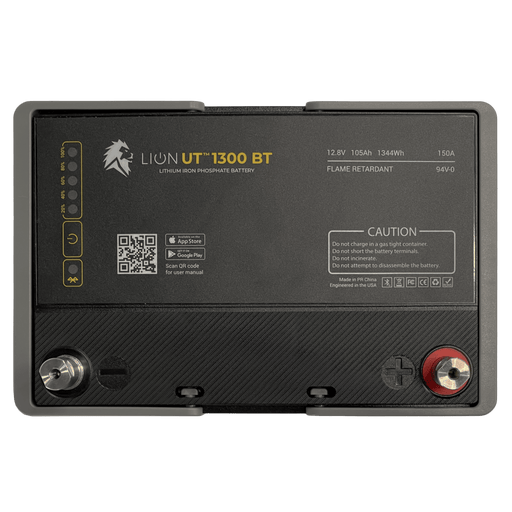 Lion Energy | Lion UT 1300 BT Battery 12V, 105Ah, LiFePO4