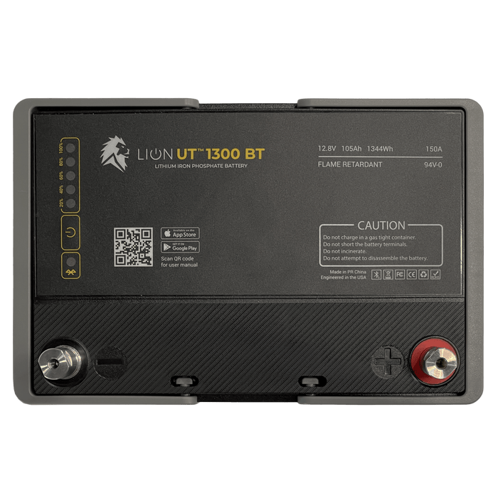 Lion Energy | Lion UT 1300 BT Battery 12V, 105Ah, LiFePO4